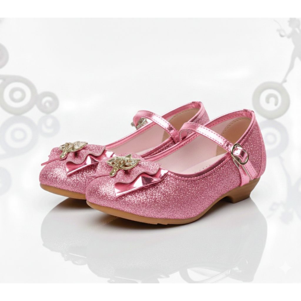 Sepatu Princess Anak Perempuan Sepatu Pesta anak umur 1 sampai 9 tahun