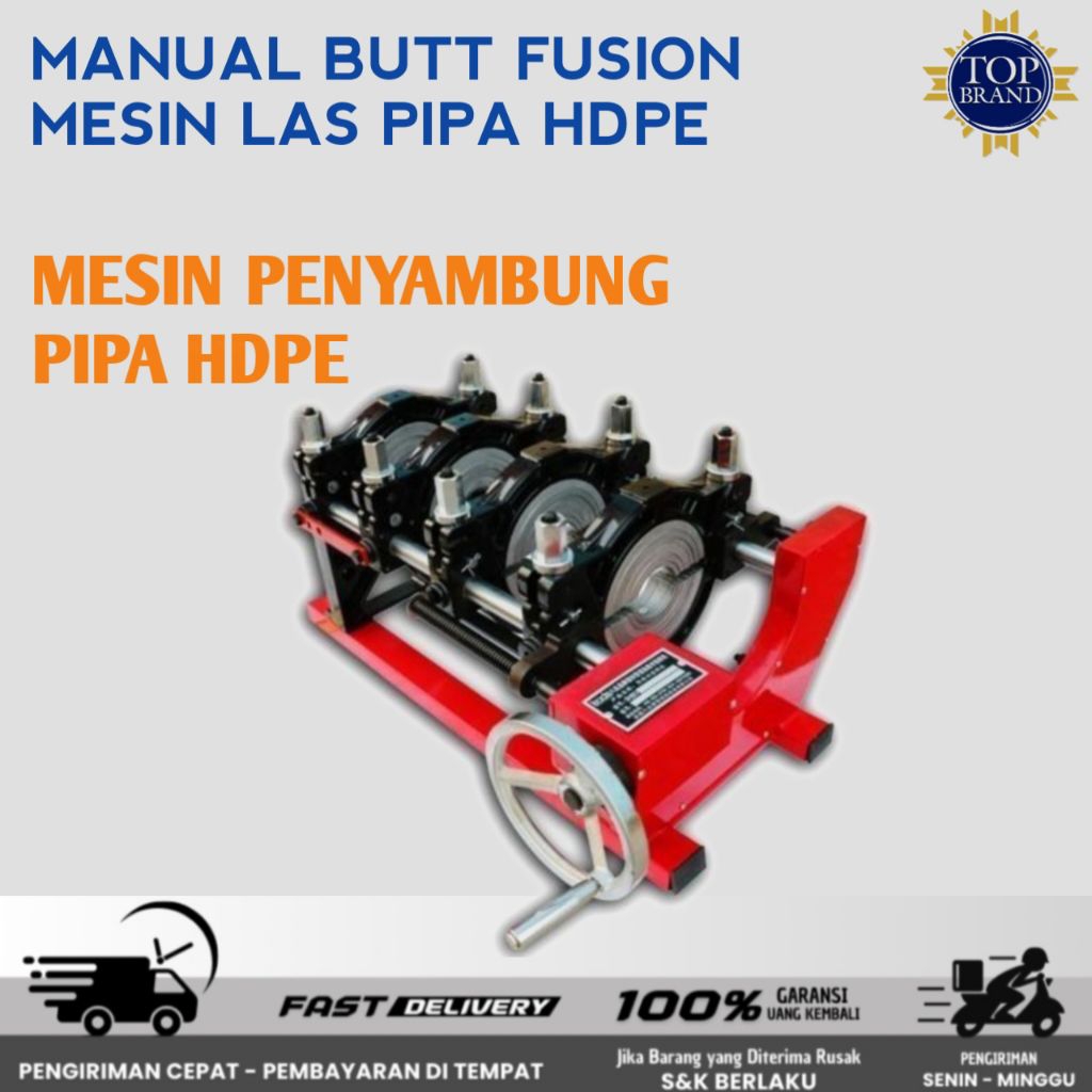 Mesin Pipa Hdpe Manual 200 SHDS 8 Inch - Mesin Penyambung Pipa Hdpe