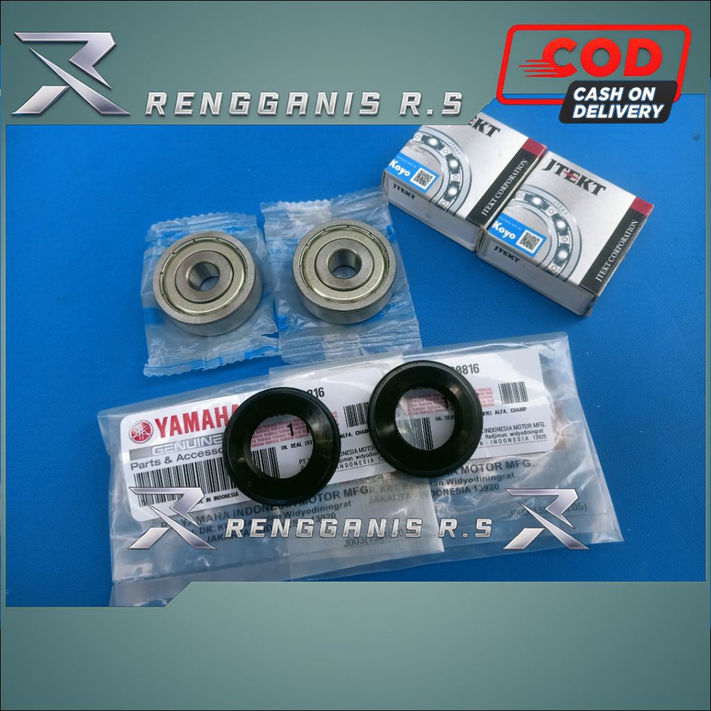BEARING KOYO JAPAN DAN SEAL RODA DEPAN YAMAHA NMAX ALLSERIES/BEARING RODA DEPAN YAMAHA NMAX OLD NEW 