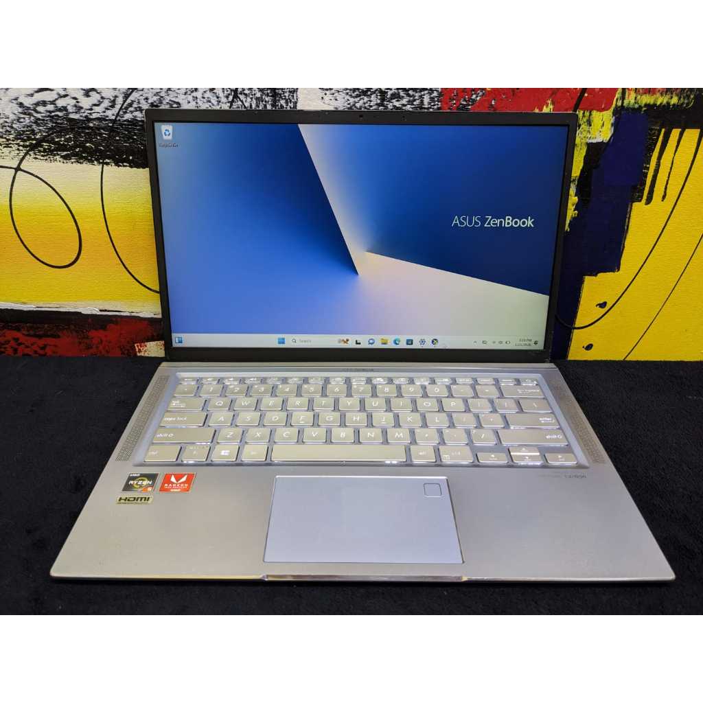 Laptop Asus ZenBook UX431DA AMD Ryzen 5 3500U 8/256 Backlit Slim Mulus