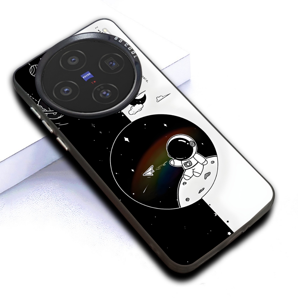 L32/softcase Hp VIVO seri kompatibel untuk VIVO  X200 VIVO  X200 PRO VIVO  X100 hardcase silikon kes