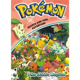 Books Pokemon Search and Find - The Johto Region (Search and Find Adventure)