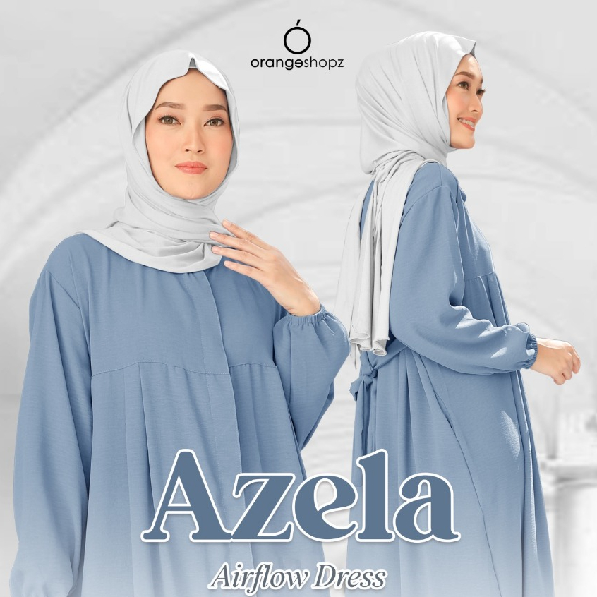 Orangehijab - Dress Gamis Panjang Wanita Crinkle Airflow Premium
