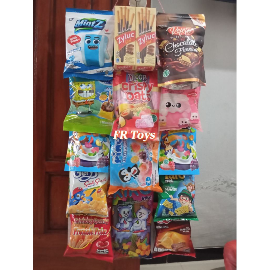 Mainan gosok gosok berhadiah kupon 200pcs