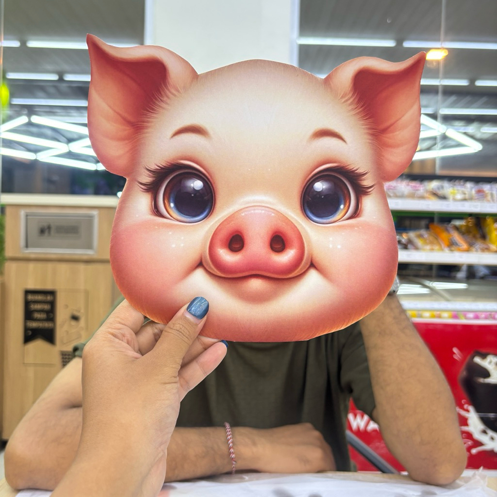 topeng babi topeng babi lucu topeng babi 3d