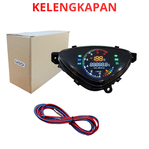 Speedometer Mio Digital Spidometer Mio Sporty / Mio Smile Speedometer Vietnam Yamaha Digital LED LCD
