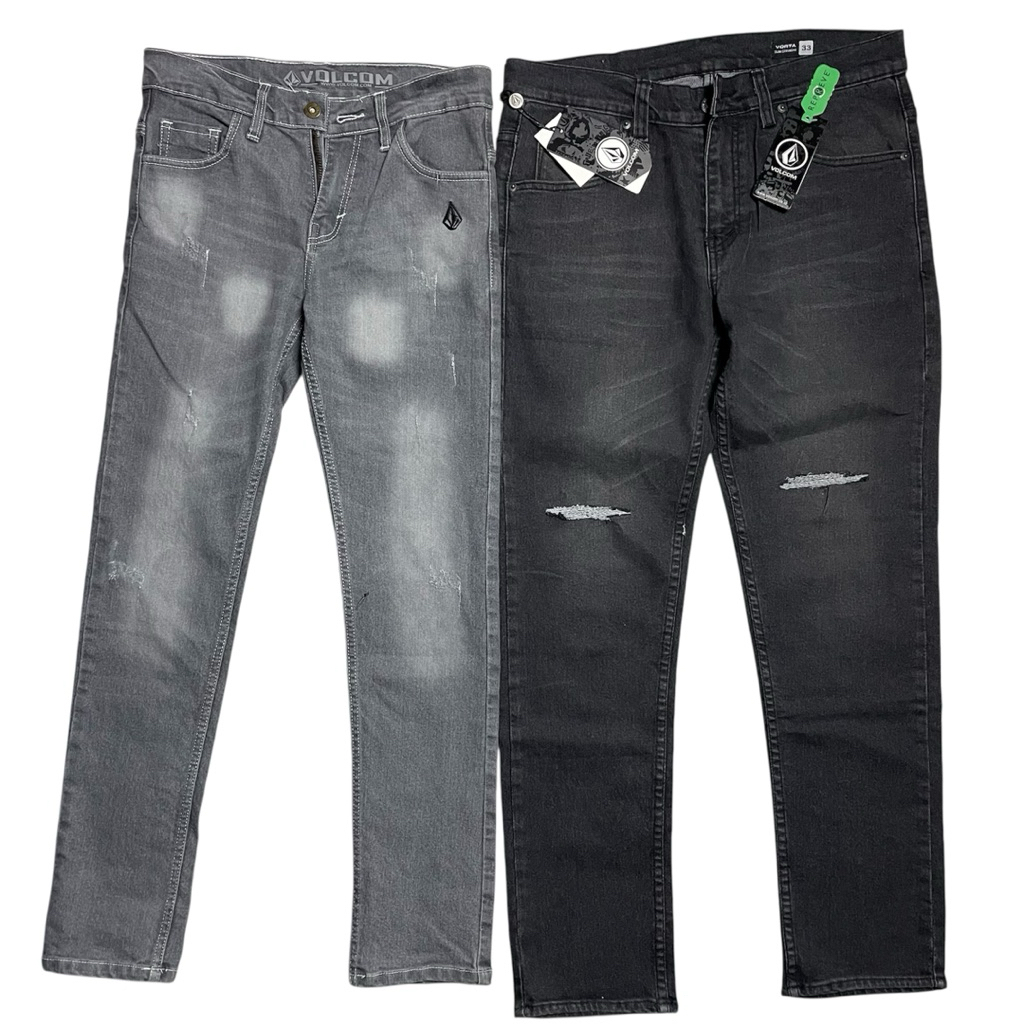 CELANA SOFT JEANS PANJANG SURFING SOBEK MURAH (BISA COD)