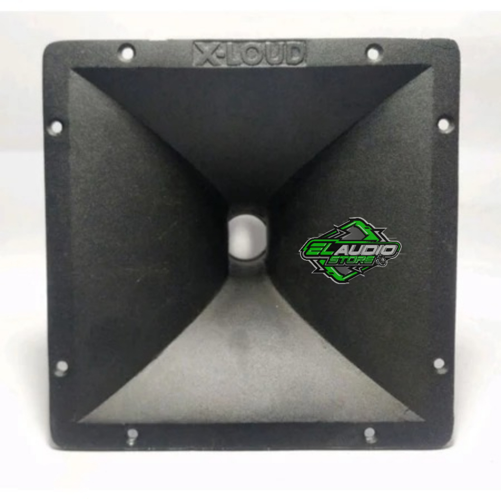 Corong Horn Twitter 22x22cm bahan diral