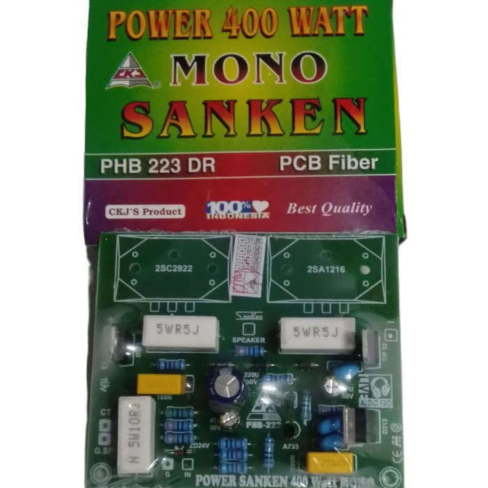 Kit Power Sanken 400W Mono CKJ Driver