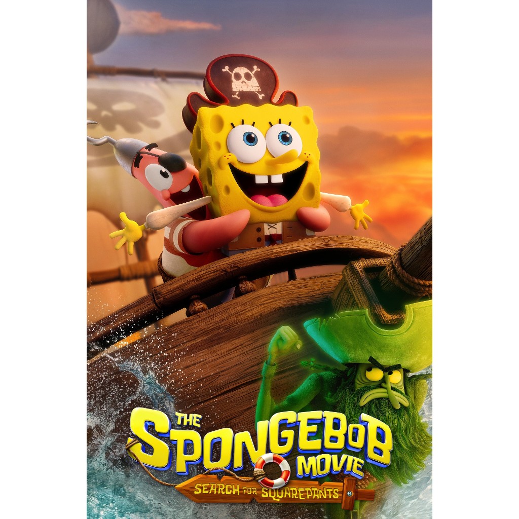 dvd kaset The SpongeBob Search for SquarePants (2025)