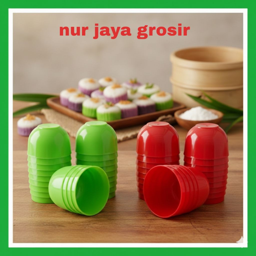 GROSIR 36 - 24PCS CETAKAN KUE TALAM  BERBAGAI UKURAN KECIL, BESAR, JUMBO/ MANGKOK/ DIMSUM/ PUDING TE