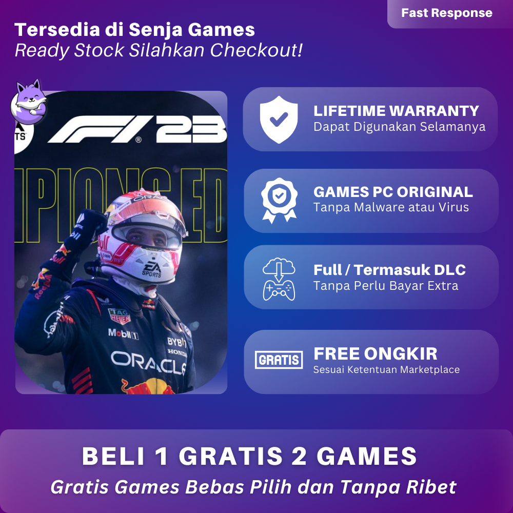 F1 23 CHAMPIONSHIP EDITION + F1 MANAGER 2023 + FORZA HORIZON 5 PC ORIGINAL GAME 3IN1