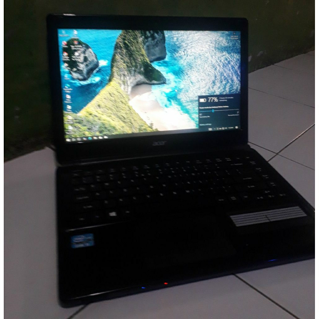 laptop acer e1 470 ,ssd 120 ,ram 8gb ,core i3 gen 3