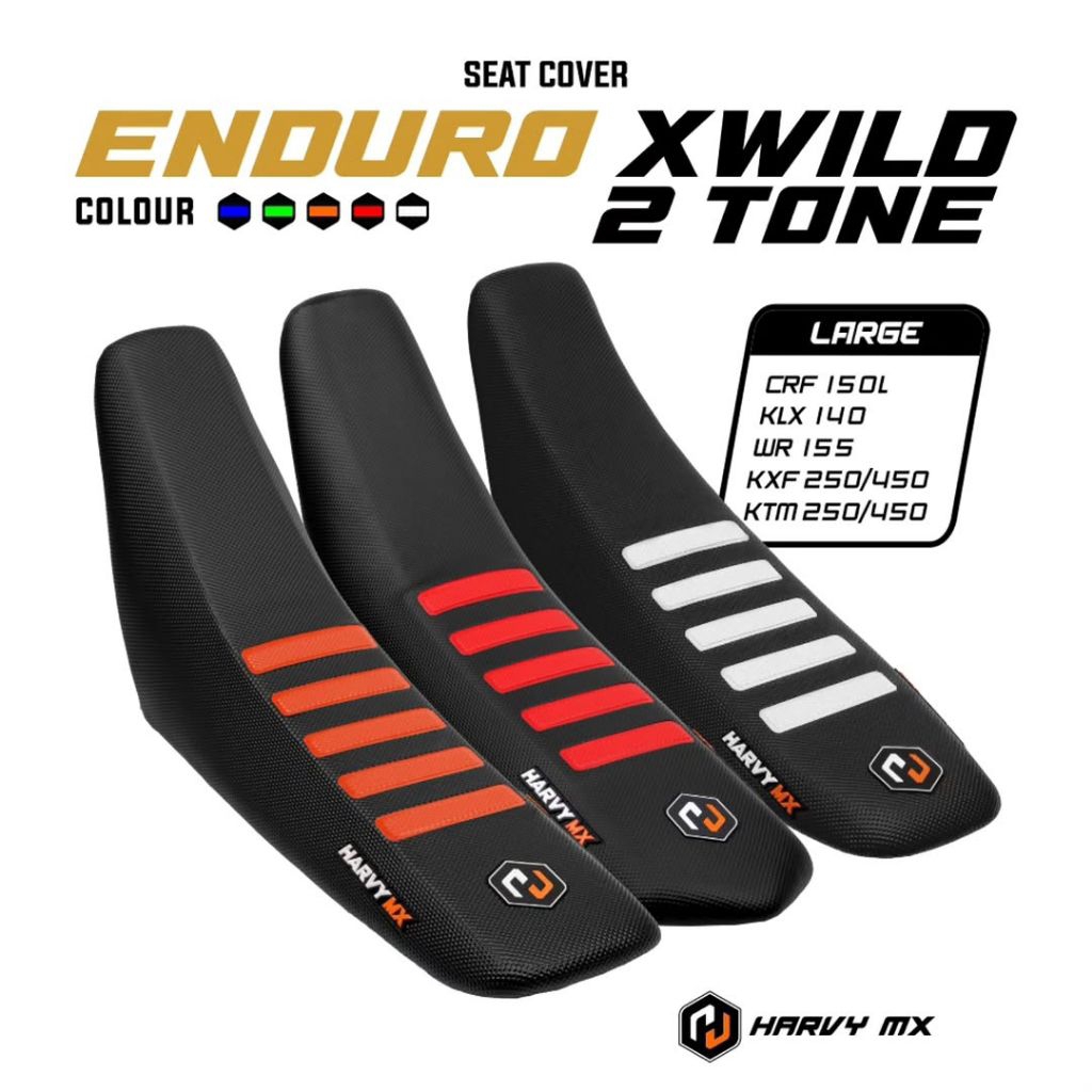 SEAT COVER ENDURO DIAMON X WILD SARUNG JOK COVER JOK KTM 250 KLX 150 CRF 150 L YZ 85 KXF 450 DLL PRO