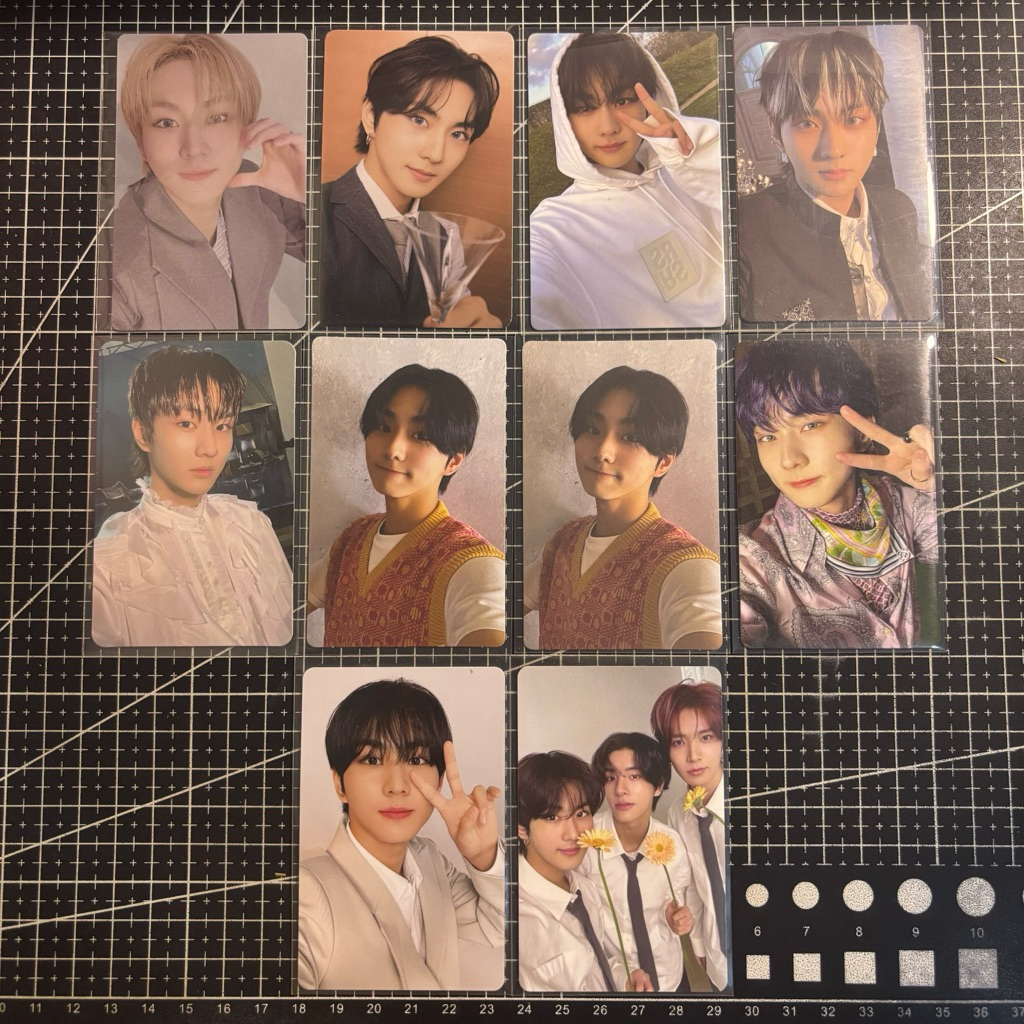 PC PHOTOCARD ENHYPEN JUNGWON ROMANCE UNTOLD DAYDREAM RUD, DIMENSION DILEMMA DD, SENKOU, TC WTL WT FA