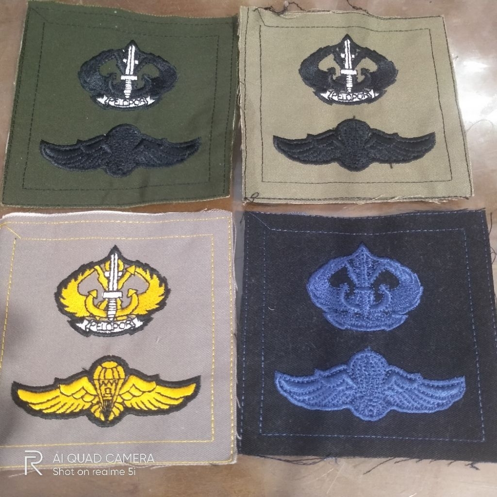 ATRIBUT BRIMOB POLRI WING 2 SUSUN