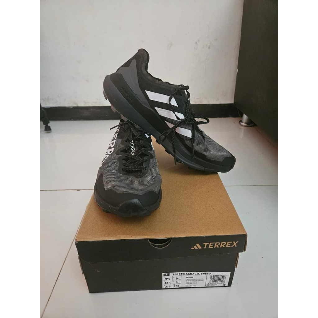 SECOND Adidas Terrex Agravic Speed UKURAN 43 1/3