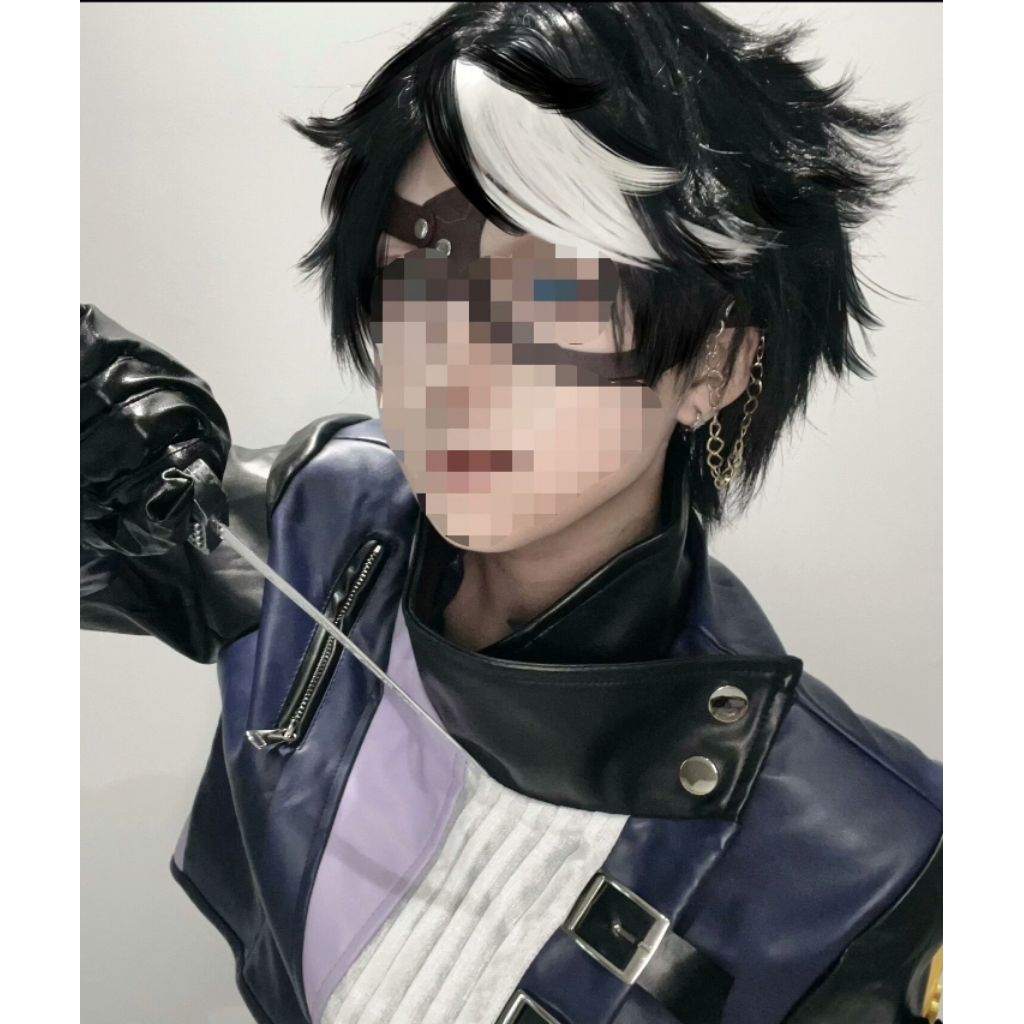 Fullset costume cosplay noir seer identity v