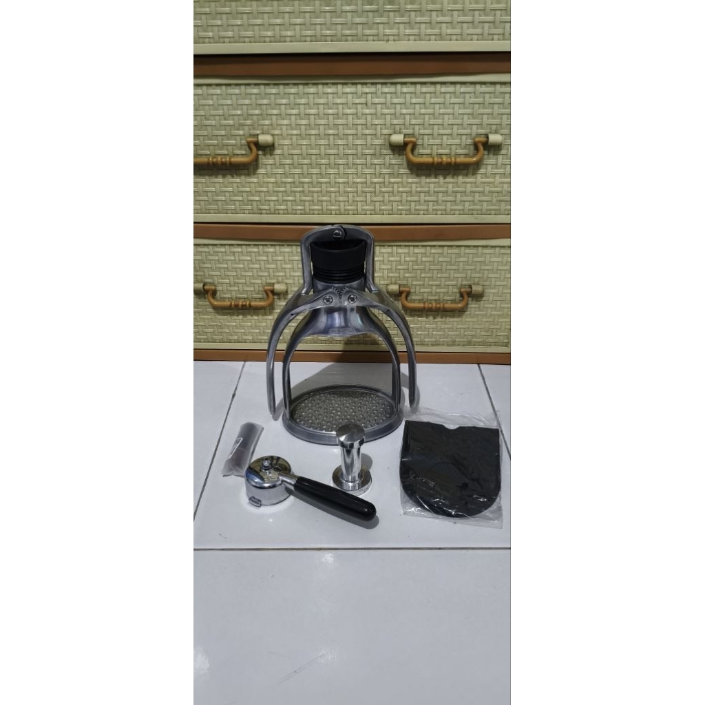Mesin Alat Kopi Espresso Manual Brew Rokpresso Rok Presso Siap Pakai