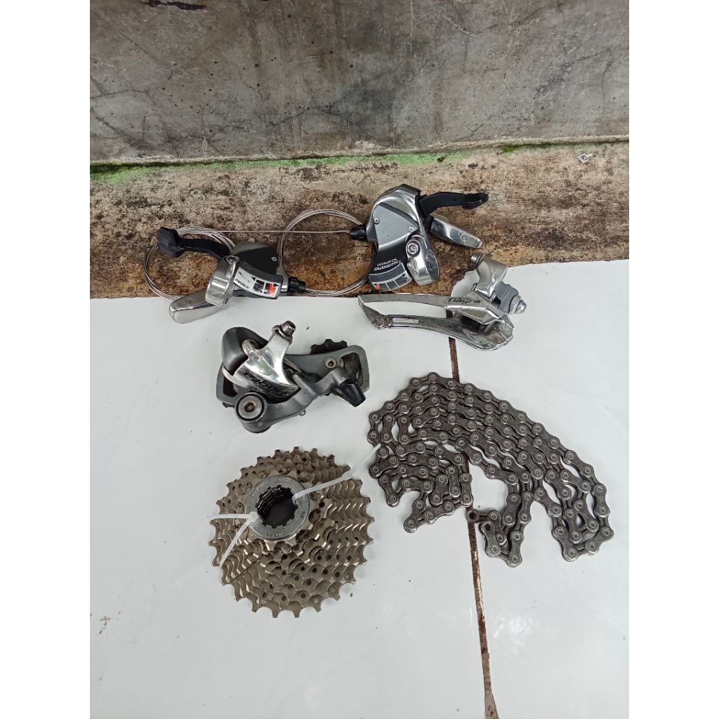 mini grupset tiagra r4600 2_3/10 spee