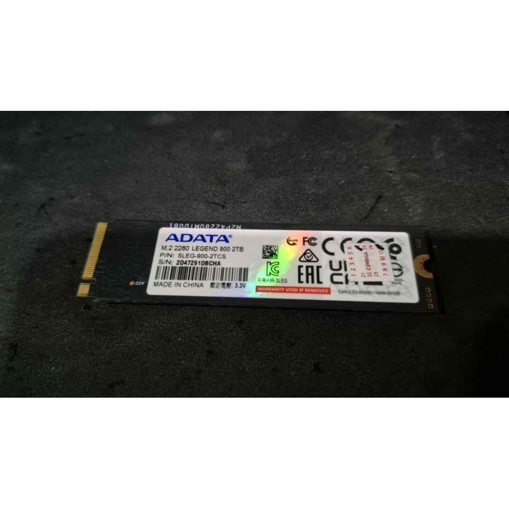 SSD ADATA Legend 900 2TB