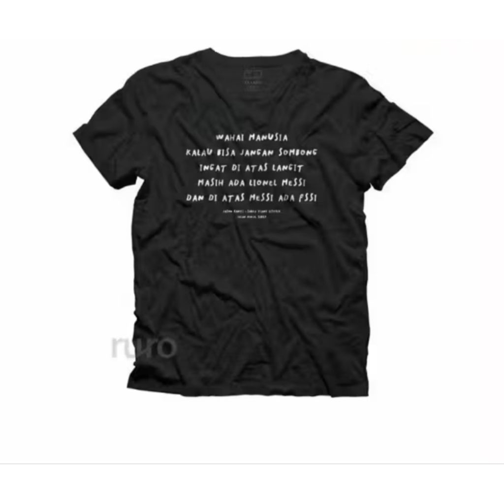 Kaos Jason Ranti - Sabda Tiang Listrik Original Merchandise