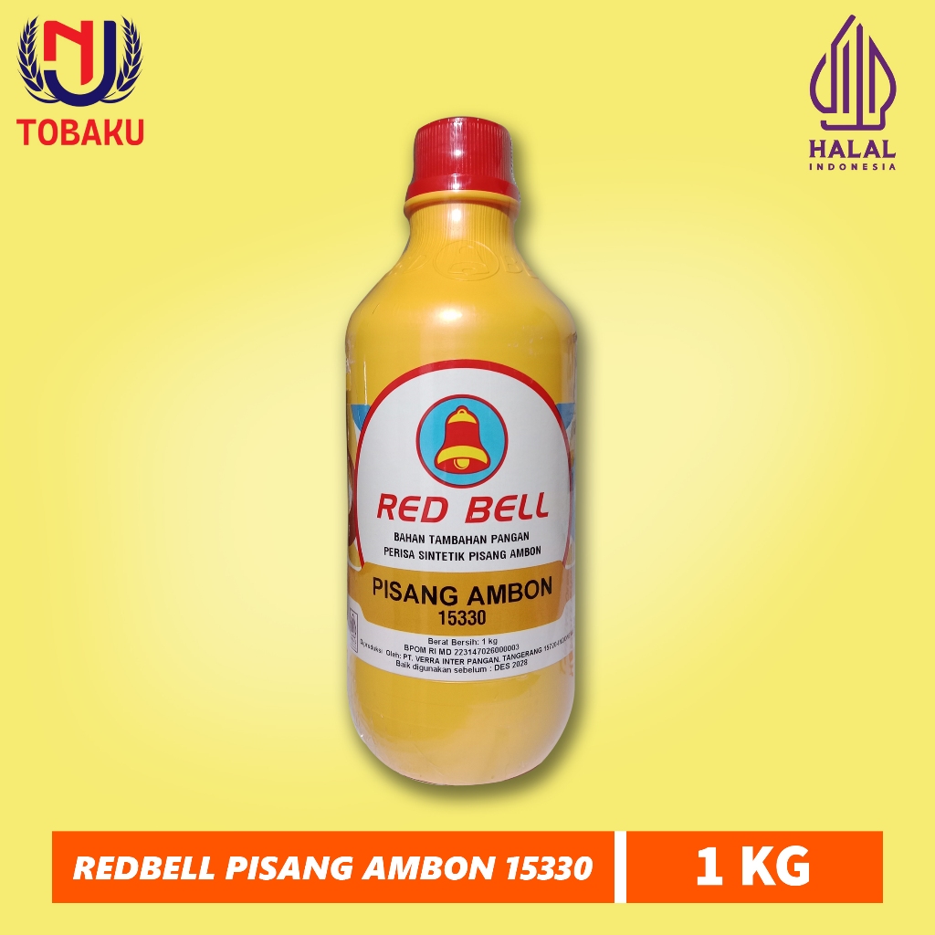 Red Bell Perisa / Essence Pisang Ambon 15330 Kemasan 1 Kg