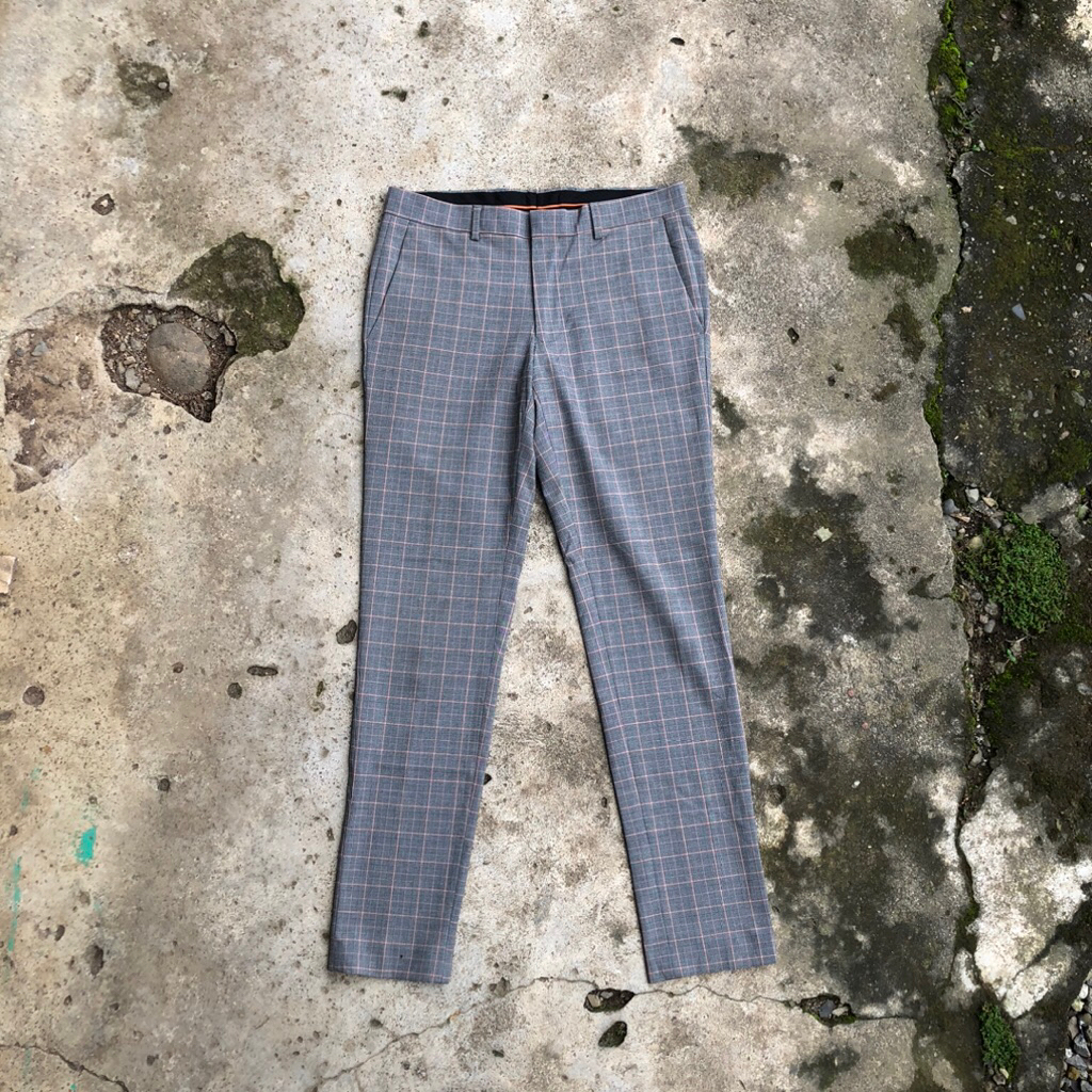 Chino pants tartan topman ( second/bekas )