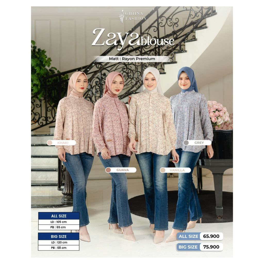 ZAYA BLOUSE GHINA FASHION