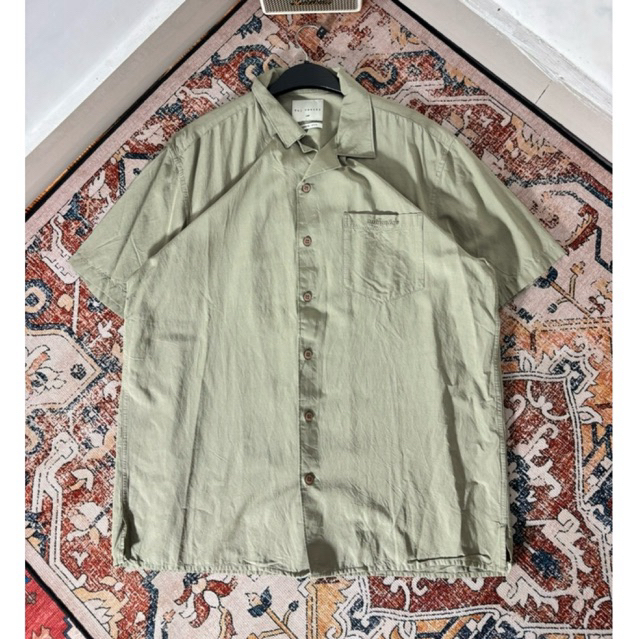 KEMEJA PENDEK TBJ NEARBY OPEN COLLAR