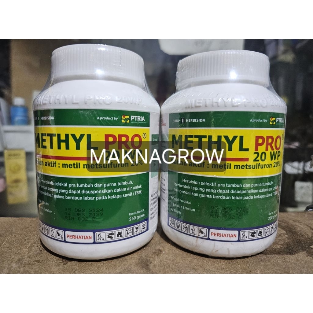 Campuran / Racun rumput HERBISIDA METHYL PRO 20 WP 250 GR