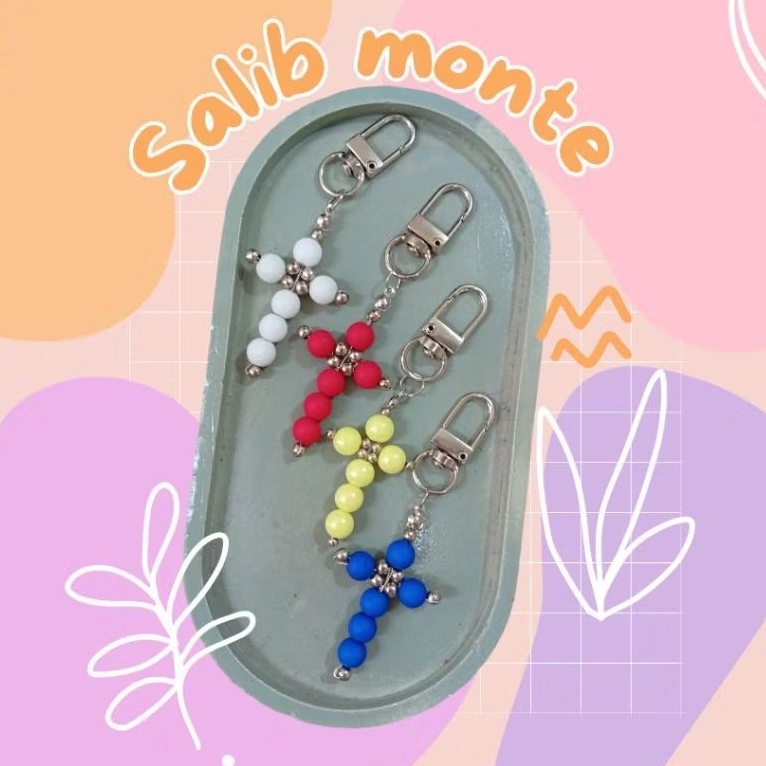 GANTUNGAN KUNCI SALIB KRISTEN / SOUVENIR NATAL PASKAH