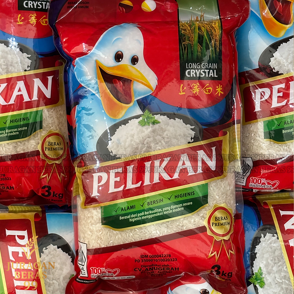 Beras Pelikan 3kg