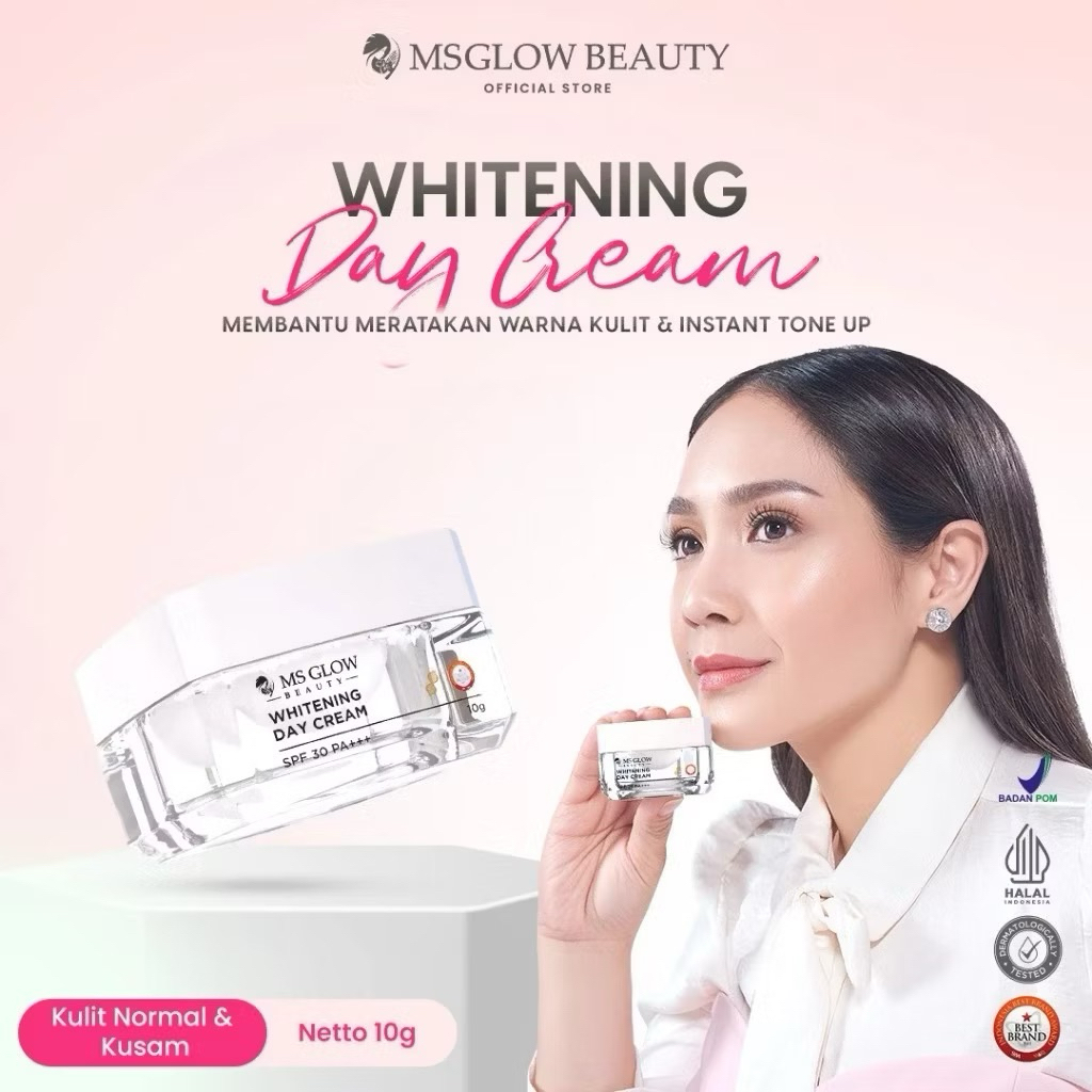 Whitening Day Cream Ms Glow - Day whitening Cream Ms glow - Sunglow Ms glow - Sunwhite Ms Glow