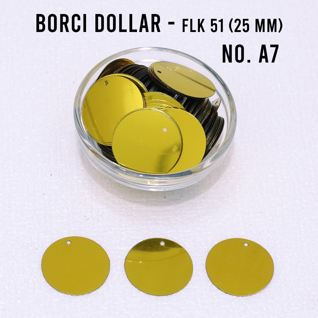 Payet ramboci dolar 25mm lubang samping 450grm