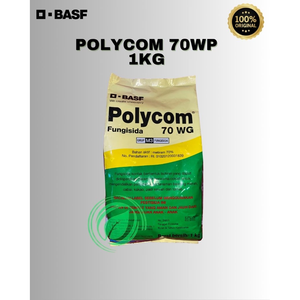 POLYCOM 70WG 1Kg Fungisida Kontak Original 100%