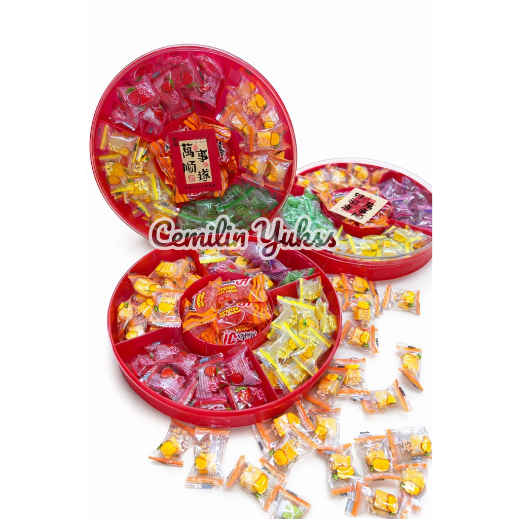 Pakcen Jelly Aneka Rasa Jelly Imlek Hampers Jelly Imlek Permen Jelly Rasa Buah