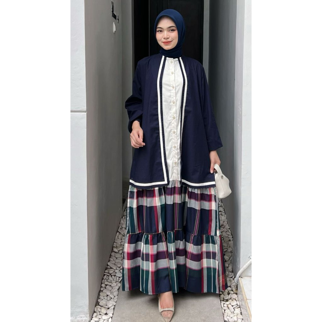 DRESS ATHAYAA-GAMIS ATHAYAA-QUEEN JAMEELA-GAMIS WANITA