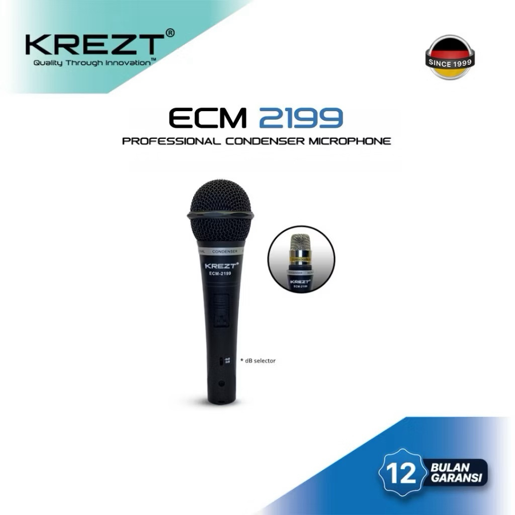 Krezt ECM 2199 Microphone krezt Condenser Mic