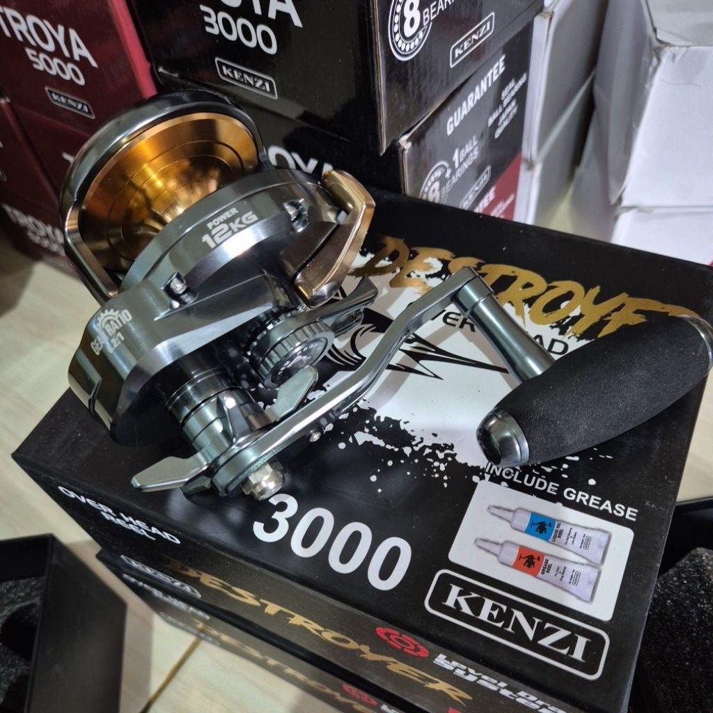 REEL OH KENZI DESTROYER 3000L Handel Kiri