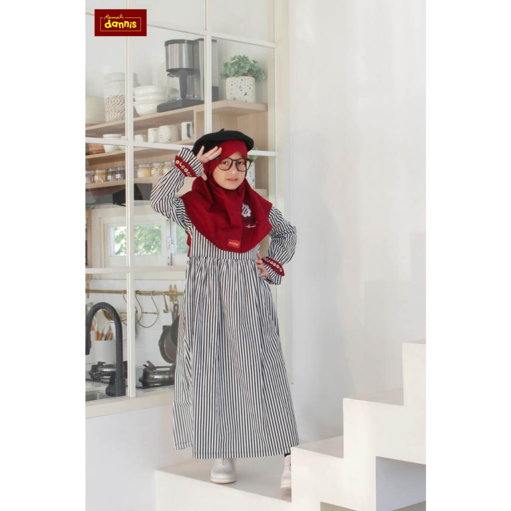 DANNIS COLLECTION OFFICIAL JUBAH ANAK PEREMPUAN JK PM 0707