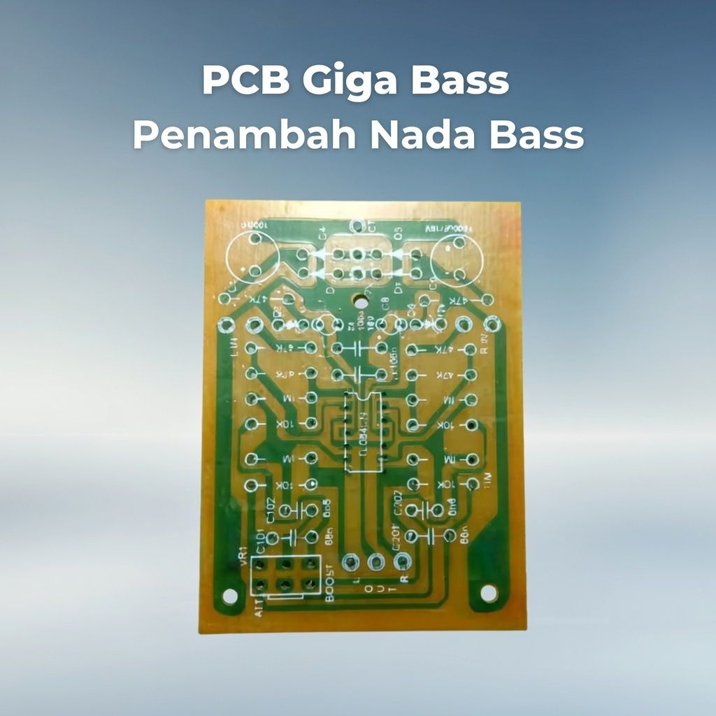 Pcb Giga Bass Penambah Nada Bass