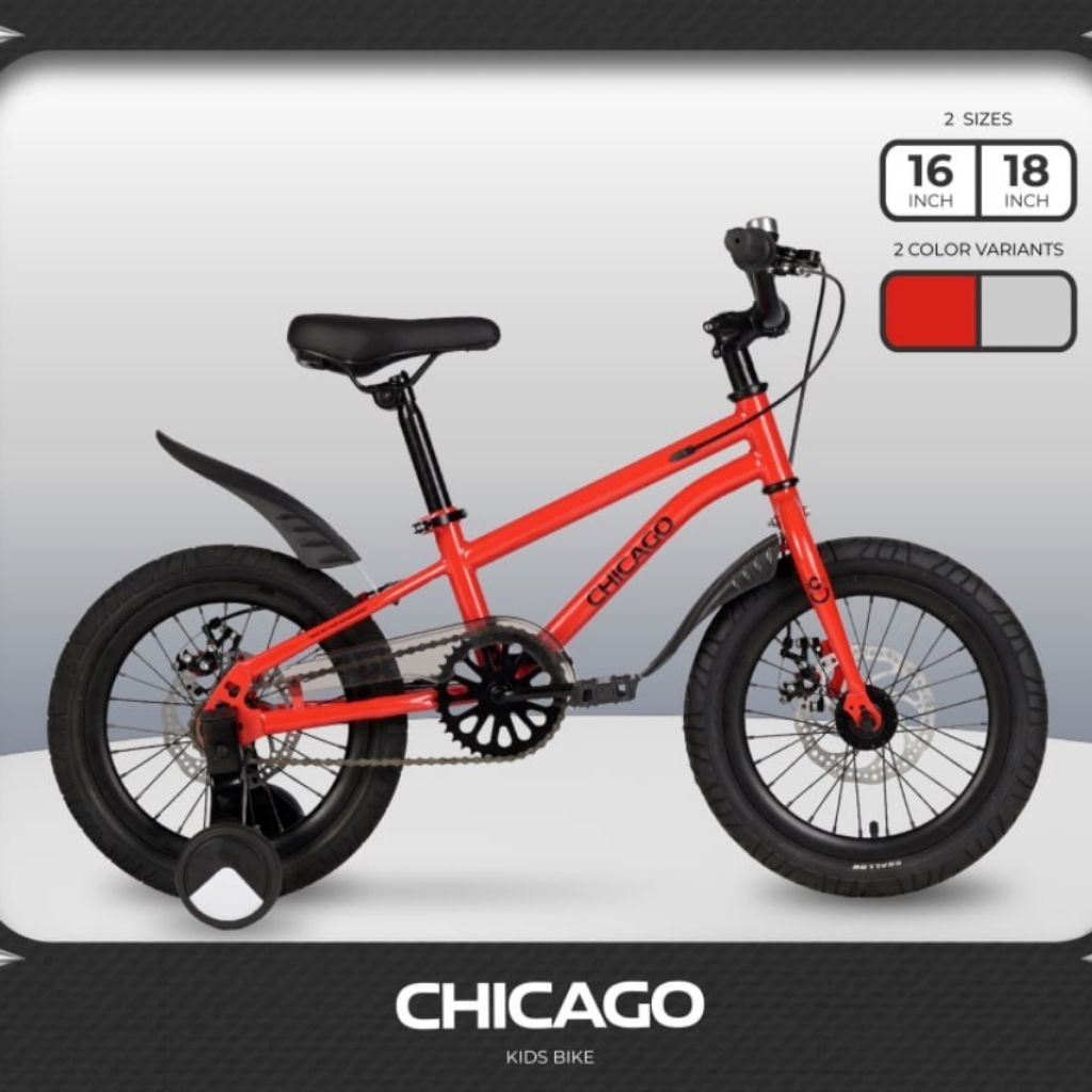Sepeda Anak 16inch Element Chicago rem cakram