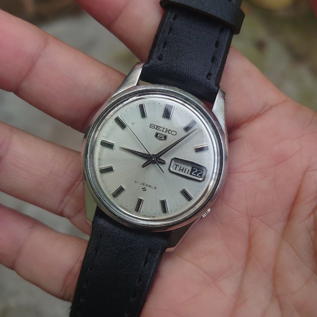 Jam Tangan SEIKO 5 AUTOMATIC 6119 - 7010 Vintage Watches