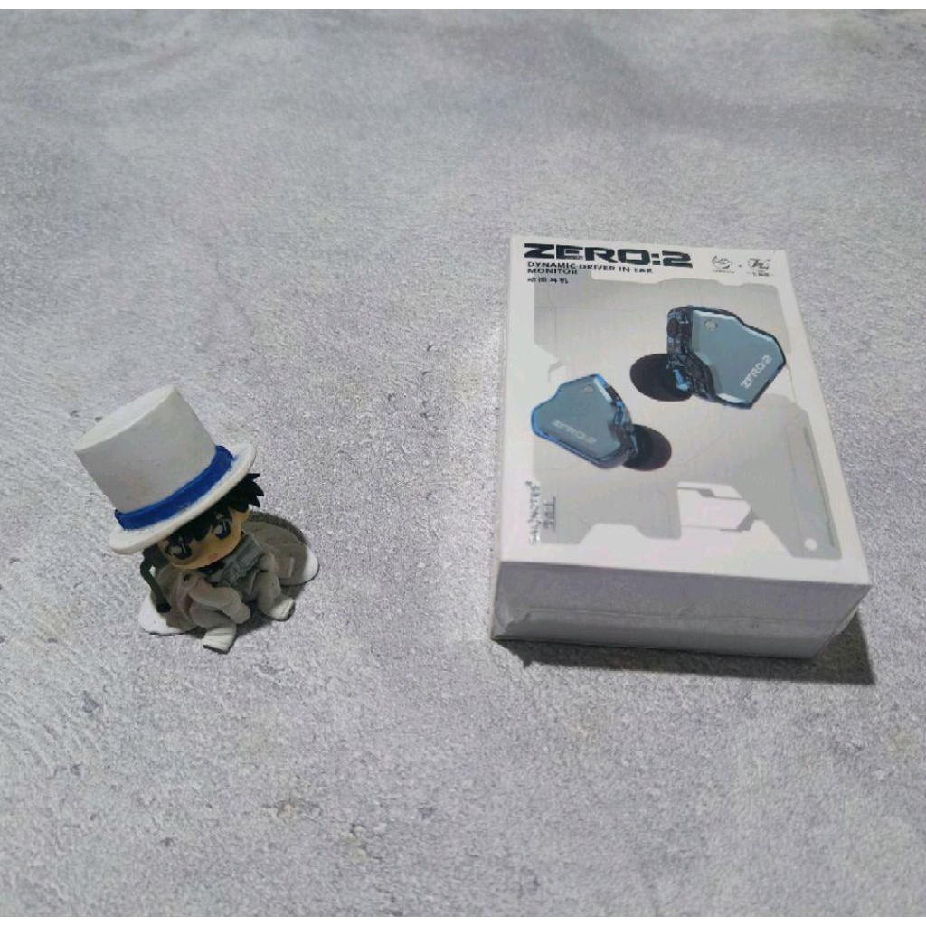 Earphone IEM - 7hz Salnotes Zero 2 - (warna Biru- Jack 3.5mm- NoMic)