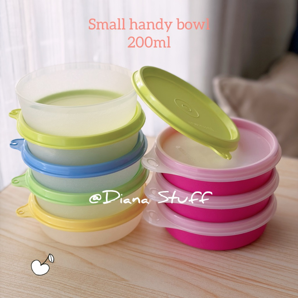 Small Handy Bowl 200ml New Tupperware Mpasi Wadah bekal mpasi