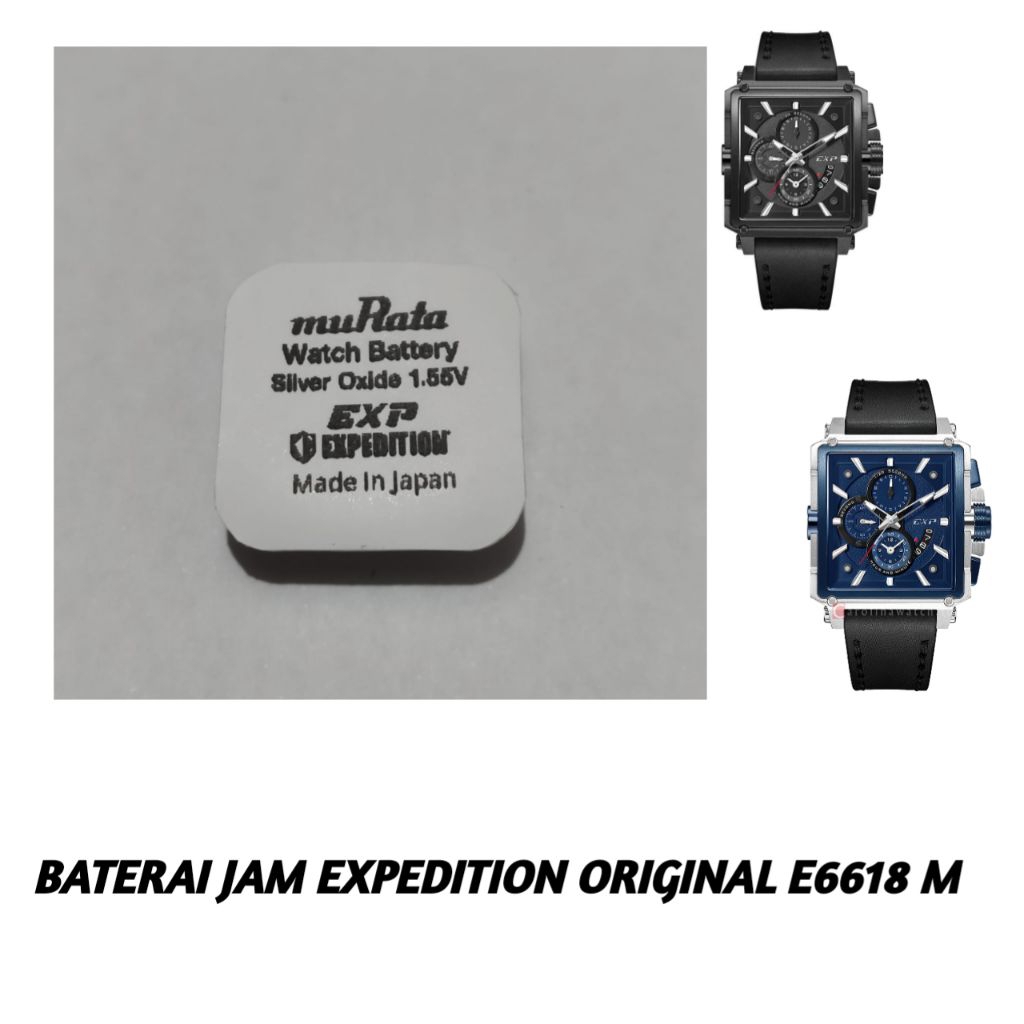 Baterai Jam Expedition original E6618 M