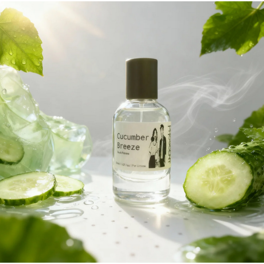 Phoscent Parfum Unisex Cucumber Breeze Eau de Parfume 30ml 6-8Hours Unisex's Perfume