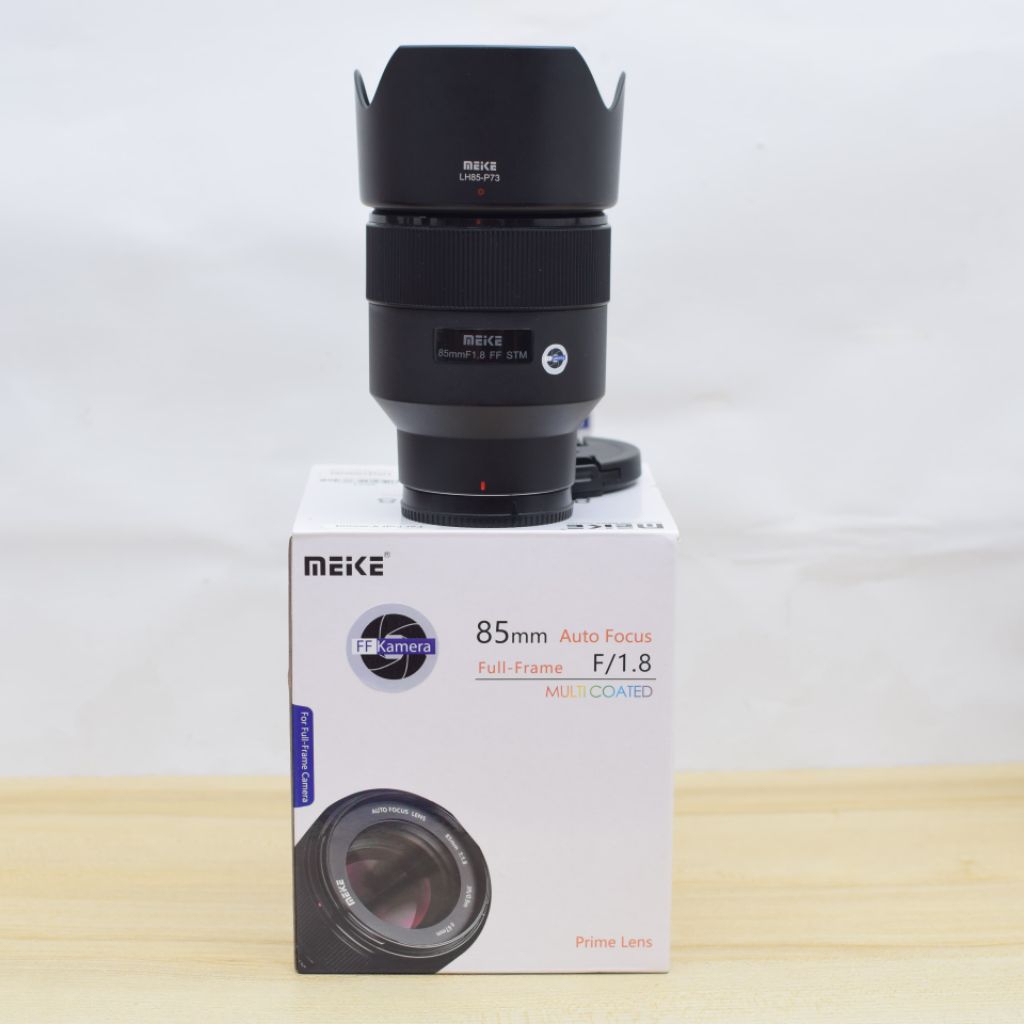 Lensa Fix Meike Af 85mm f1.8 For Fujifilm Lensa Sony bokeh FX mount