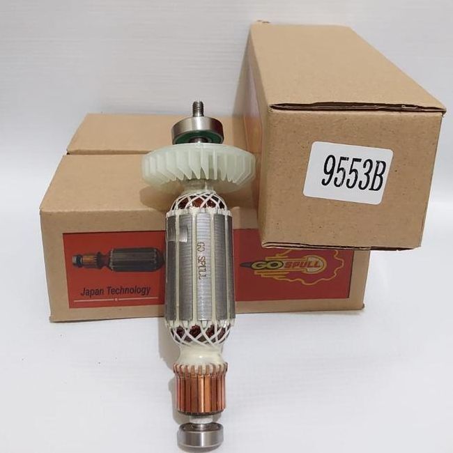 Armature 9553B - Angker Rotor Mesin Gerinda Makita 4" 9553B